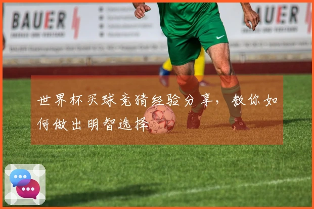 世界杯买球竞猜经验分享，教你如何做出明智选择